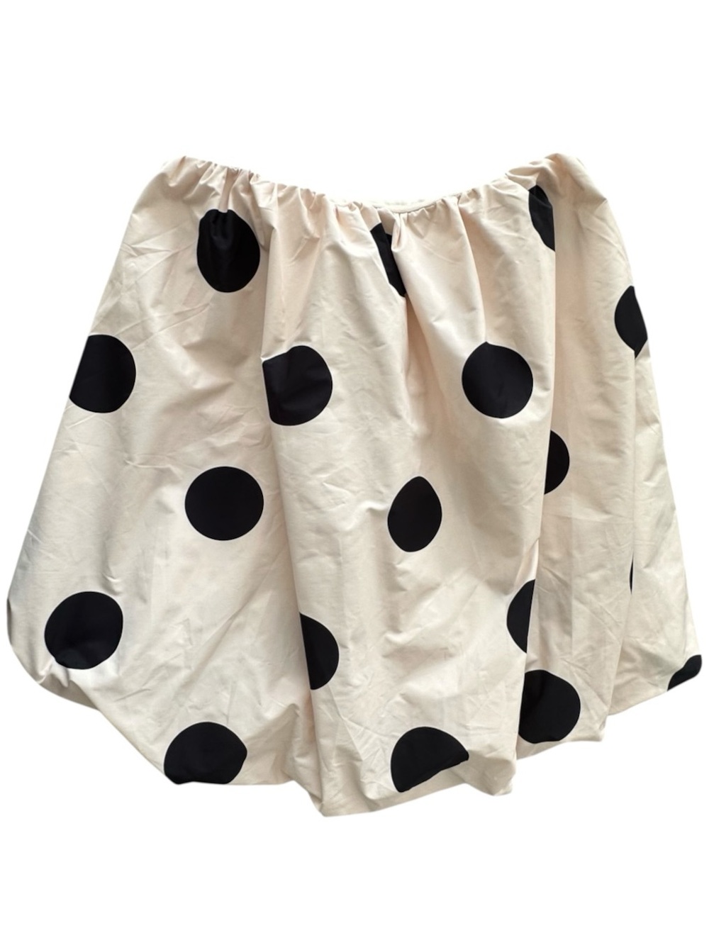 The Wolf Gang Gaia Bubble Dress Crème Spot